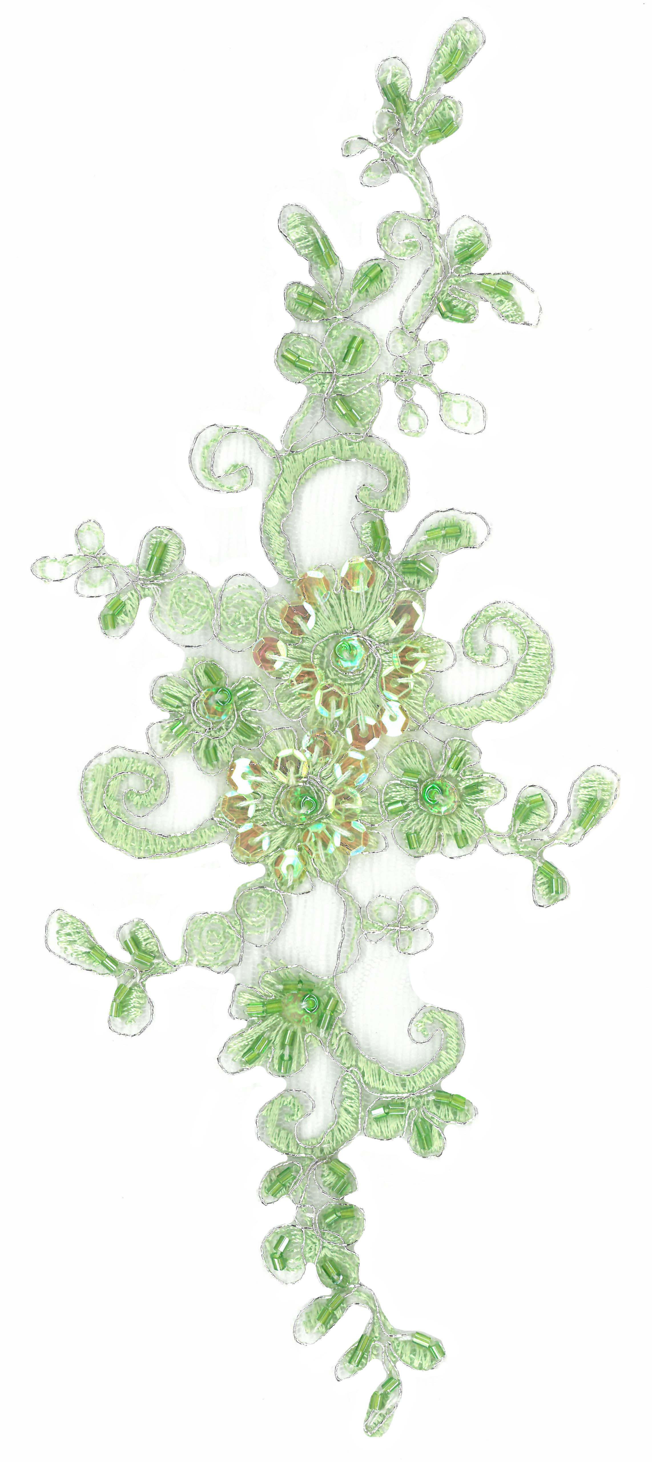 BEADED MOTIF - KIWI